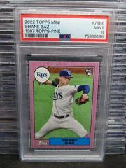 Shane Baz [Pink] #78B-6 Baseball Cards 2022 Topps Mini 1987 Prices