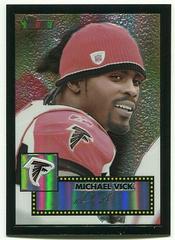 Michael Vick [Black Refractor] Football Cards 2006 Topps Heritage Chrome Prices