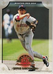 Nomar Garciaparra #63 Baseball Cards 1998 Leaf Prices