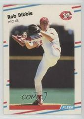 Rob Dibble #U-83 Baseball Cards 1988 Fleer Update Prices