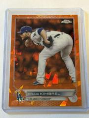 Craig Kimbrel [Orange] #2 Baseball Cards 2022 Topps Chrome Sapphire Prices