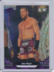 Jake Hager [Purple Pyro] #4 Wrestling Cards 2023 Upper Deck AEW Prices