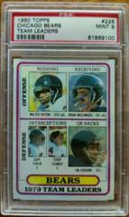 Chicago Bears [Team Leaders] Football Cards 1980 Topps Prices
