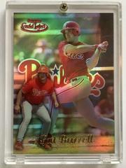 Pat Burrell [Class 3 Red Label] Baseball Cards 1999 Topps Gold Label Prices