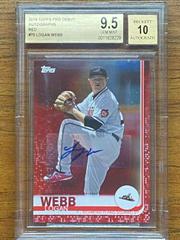 Logan Webb [Autograph Red] #70 Baseball Cards 2019 Topps Pro Debut Prices