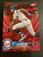 Byron Buxton [Red] #127 Baseball Cards 2018 Topps Chrome Sapphire Prices