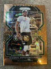 Giannis Antetokounmpo [Fast Break Bronze Prizm] #1 Basketball Cards 2021 Panini Prizm Prices