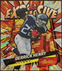 Derrick Henry #E20 Football Cards 2022 Panini Absolute Explosive Prices