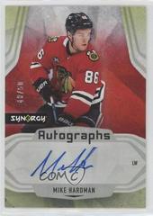Mike Hardman [Red] Hockey Cards 2021 Upper Deck Synergy Autograph Rookies Prices