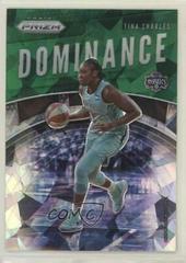 Tina Charles [Prizm Green Ice] #15 Basketball Cards 2020 Panini Prizm WNBA Dominance Prices