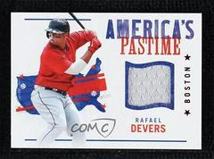 Rafael Devers [Red] #APS-RD Baseball Cards 2022 Panini Chronicles America's Pastime Swatches Prices