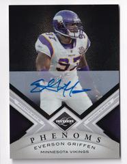 Everson Griffen [Monikers Autograph Silver] Football Cards 2010 Panini Limited Prices