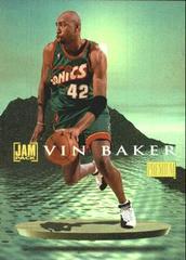Vin Baker #13JP Basketball Cards 1997 Skybox Premium Jam Pack Prices