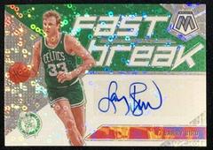 Larry Bird Basketball Cards 2019 Panini Mosaic Autographs Fast Break Prices