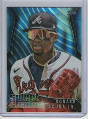 Ronald Acuna Jr. [Blue] #SS-1 Baseball Cards 2022 Topps Sweet Shades Prices
