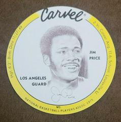 Jim Price Basketball Cards 1975 Carvel Discs Prices