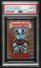 Spitting SPENCER [Black Wave] #AN9a 2020 Garbage Pail Kids Chrome Prices