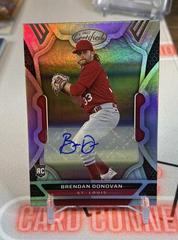 Brendan Donovan [Autograph] #18 Baseball Cards 2022 Panini Chronicles Certified Prices