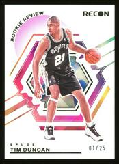 Tim Duncan [Effect] #3 Basketball Cards 2023 Panini Recon Rookie Review Prices