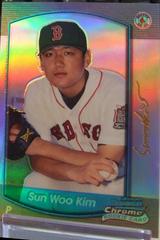 Sun Woo Kim [Refractor] Baseball Cards 2000 Bowman Chrome Prices