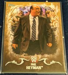 Paul Heyman [Bronze] #25 Wrestling Cards 2016 Topps WWE Undisputed Prices