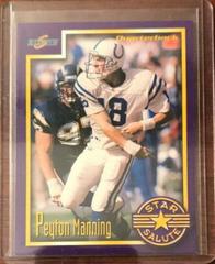 Peyton Manning Football Cards 1999 Panini Score Supplemental Prices