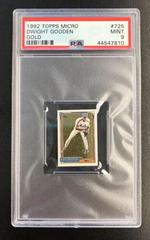 Dwight Gooden [Gold] Baseball Cards 1992 Topps Micro Prices