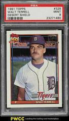 Walt Terrell #328 Baseball Cards 1991 Topps Desert Shield Prices