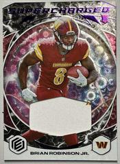 Brian Robinson Jr. [Xenon] #SC-26 Football Cards 2022 Panini Elements Supercharged Prices