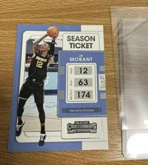 Ja Morant #3 Basketball Cards 2021 Panini Contenders Prices
