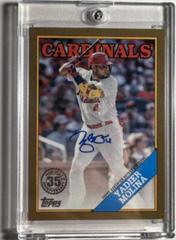 Yadier Molina [Gold] #88BA-YM Baseball Cards 2023 Topps Silver Pack 1988 35th Anniversary Autographs Prices