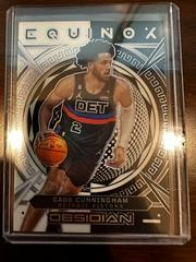 Cade Cunningham [Purple] #24 Basketball Cards 2022 Panini Obsidian Equinox Prices