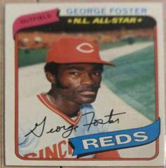 George Foster #400 Baseball Cards 1980 Topps Prices