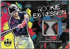 Connor Wong [Purple] Baseball Cards 2022 Panini Diamond Kings Rookie Expression Prices