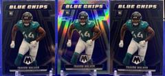 Travon Walker [Silver] Football Cards 2022 Panini Mosaic Blue Chips Prices
