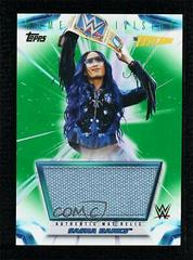 Sasha Banks [Green] Wrestling Cards 2021 Topps WWE Women’s Division Mat Relics Prices