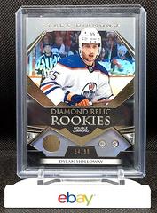 Dylan Holloway [Relics] #BDR-DH Hockey Cards 2022 Upper Deck Black Diamond Prices