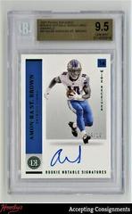 Amon Ra St. Brown [Cap Patch Autograph Emerald] #154 Football Cards 2021 Panini Encased Prices