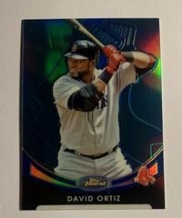 David Ortiz [Blue Refractor] Baseball Cards 2010 Finest Prices