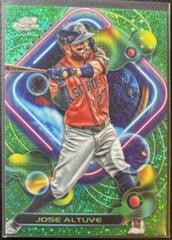 Jose Altuve [Green Space Dust] Baseball Cards 2023 Topps Cosmic Chrome Prices