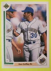 Ken Griffey Jr. [Checklist] #572 Baseball Cards 1998 Fleer Prices