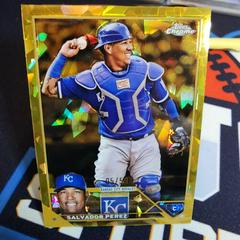 Salvador Perez [Gold] Baseball Cards 2023 Topps Chrome Sapphire Prices