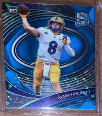 Kenny Pickett [Neon Blue] Football Cards 2022 Panini Chronicles Draft Picks Spectra Prices