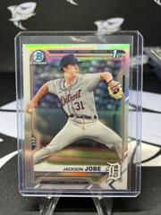 Jackson Jobe [Refractor] #BDC-69 Baseball Cards 2021 Bowman Draft Chrome Prices
