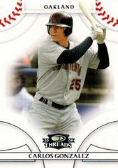 Carlos Gonzalez #82 Baseball Cards 2008 Donruss Threads Prices