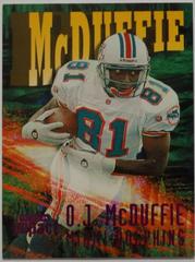 O.J. McDuffie [Rave] #112 Football Cards 1997 Skybox Impact Prices