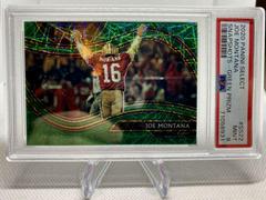 Joe Montana [Green Prizm] Football Cards 2020 Panini Select Snapshots Prices