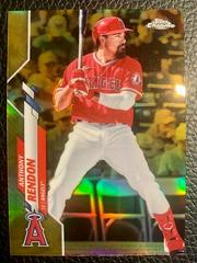 Anthony Rendon [Refractor] Baseball Cards 2020 Topps Chrome Update Prices
