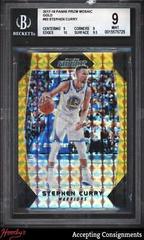 Stephen Curry [Gold] #92 Basketball Cards 2017 Panini Prizm Mosaic Prices