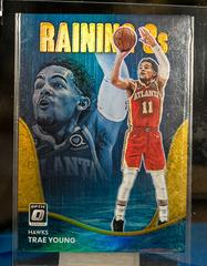Trae Young [Gold] #8 Basketball Cards 2022 Panini Donruss Optic Raining 3s Prices